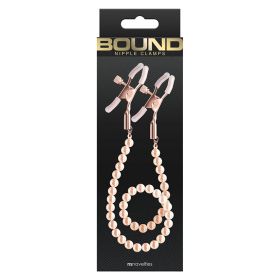Bound Nipple Clamps DC1-Rose Gold